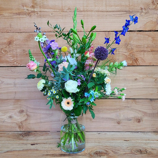 Sympathie boeket pastel groot