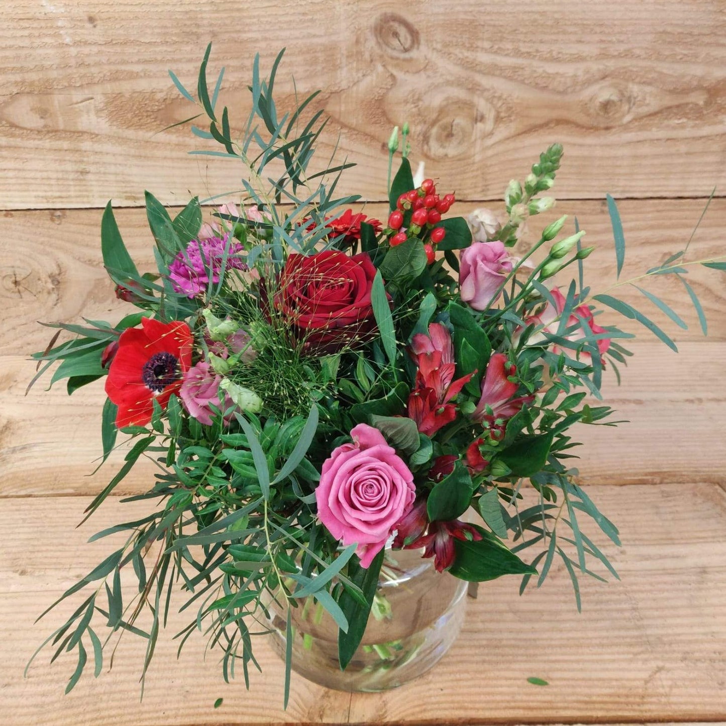 Lief rood-roze middel