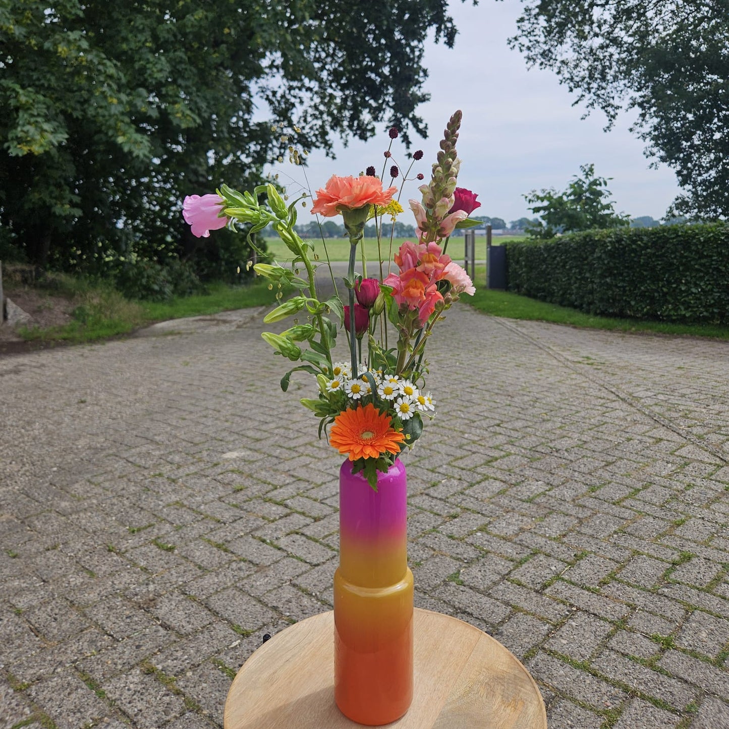 Fijne zomer! (incl. vaasje)