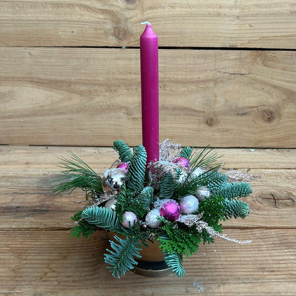 Lief Kerst stukje roze